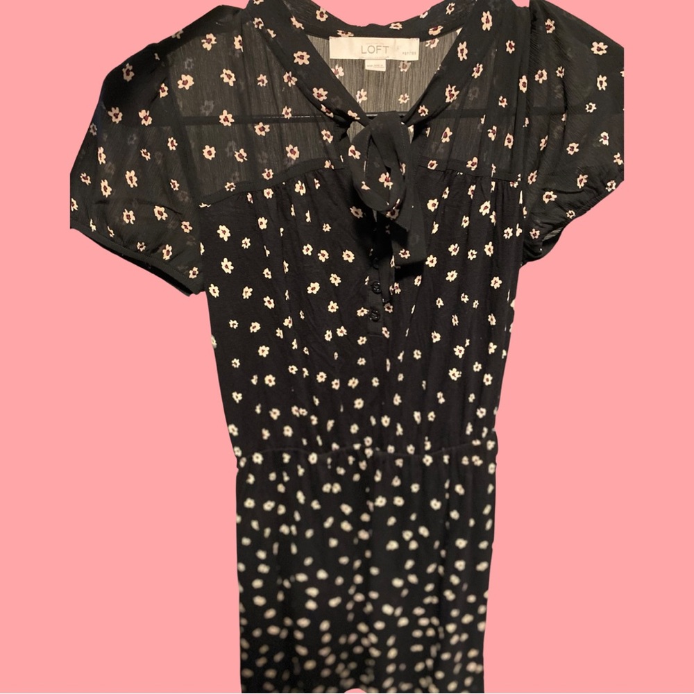🌸Ann Taylor’s Loft Floral Dress🌸 Petite XS / Floral Skirt /90’s style